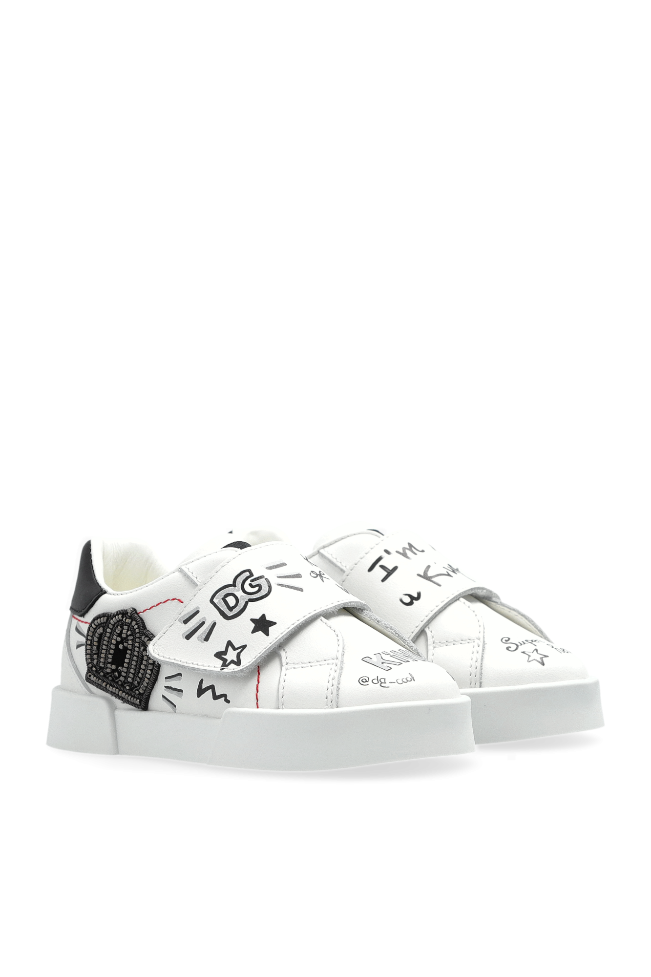 ★美品★ DOLCE&GABBANA ジャージ セットアップ キッズ 白 黒 ☆美品☆ DOLCE&GABBANA ジャージ セットアップ キッズ 白 黒